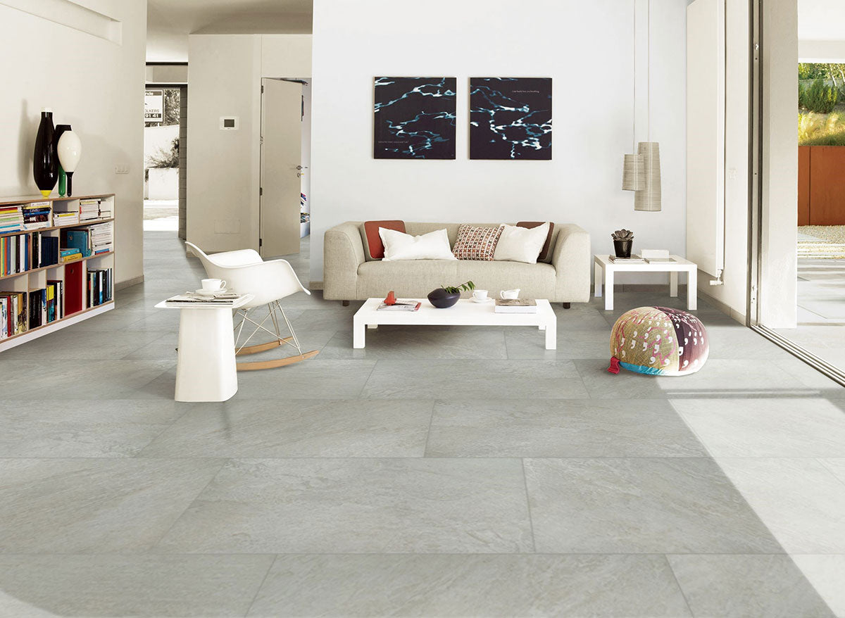 LEGIONS QUARTZ WHITE 24X48 Floor or Wall Tile - Shop at Home Craft Studio - 4