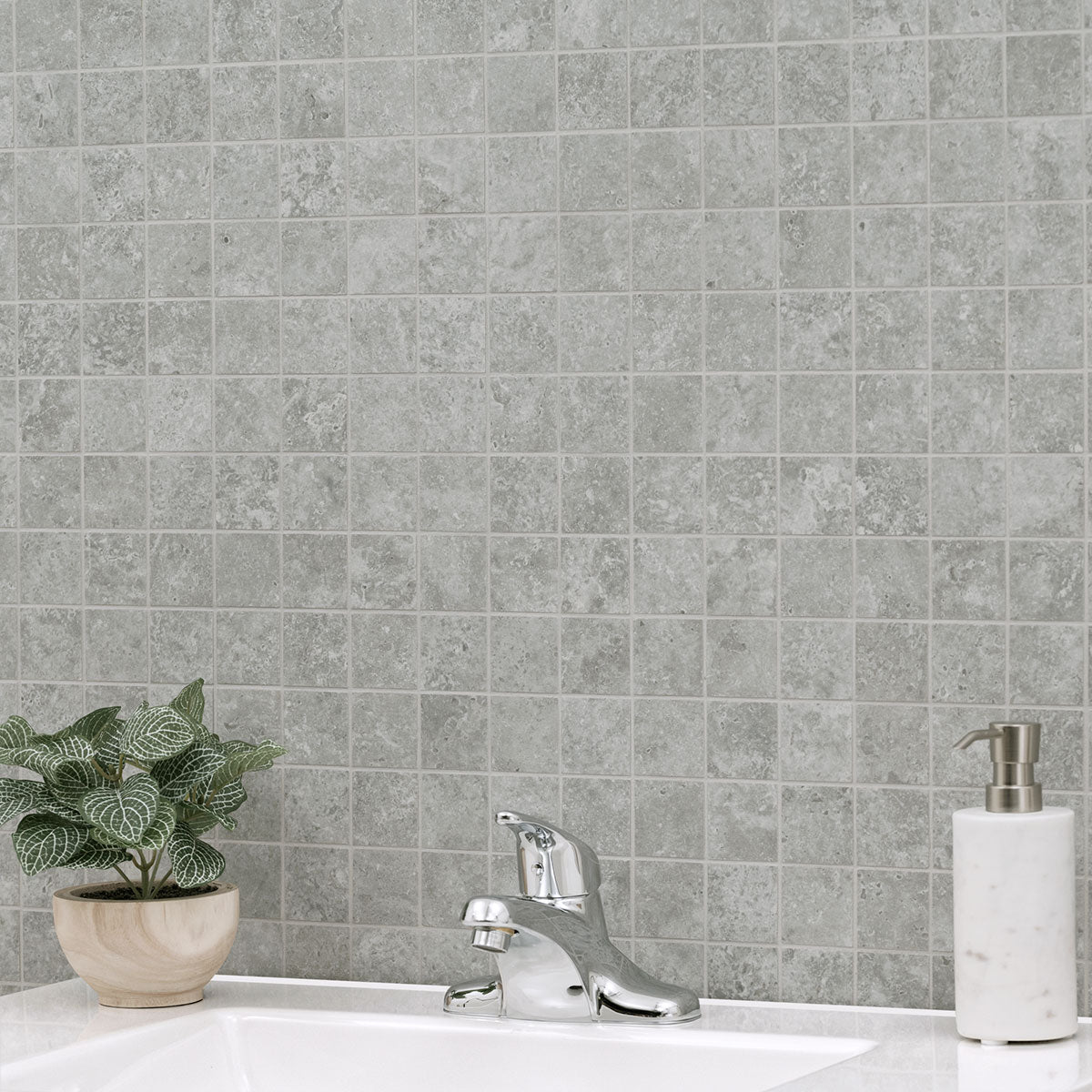LUNAR SILVER 24X48 MATTE Floor or Wall Tile - Shop at Home Craft Studio - 10