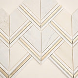 LUXOR KONA GOLD PATTERN Backsplash & Wall Tile - Shop at Home Craft Studio - 7