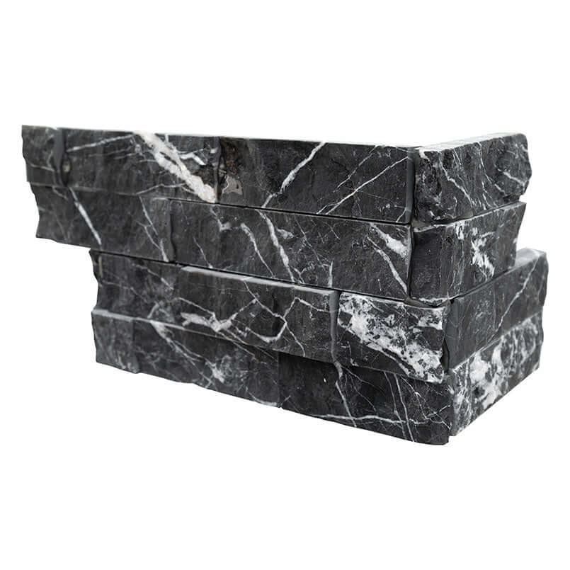 MARQUINA NERO SPLITFACE CORNER Wall Tile - Shop at Home Craft Studio - 1