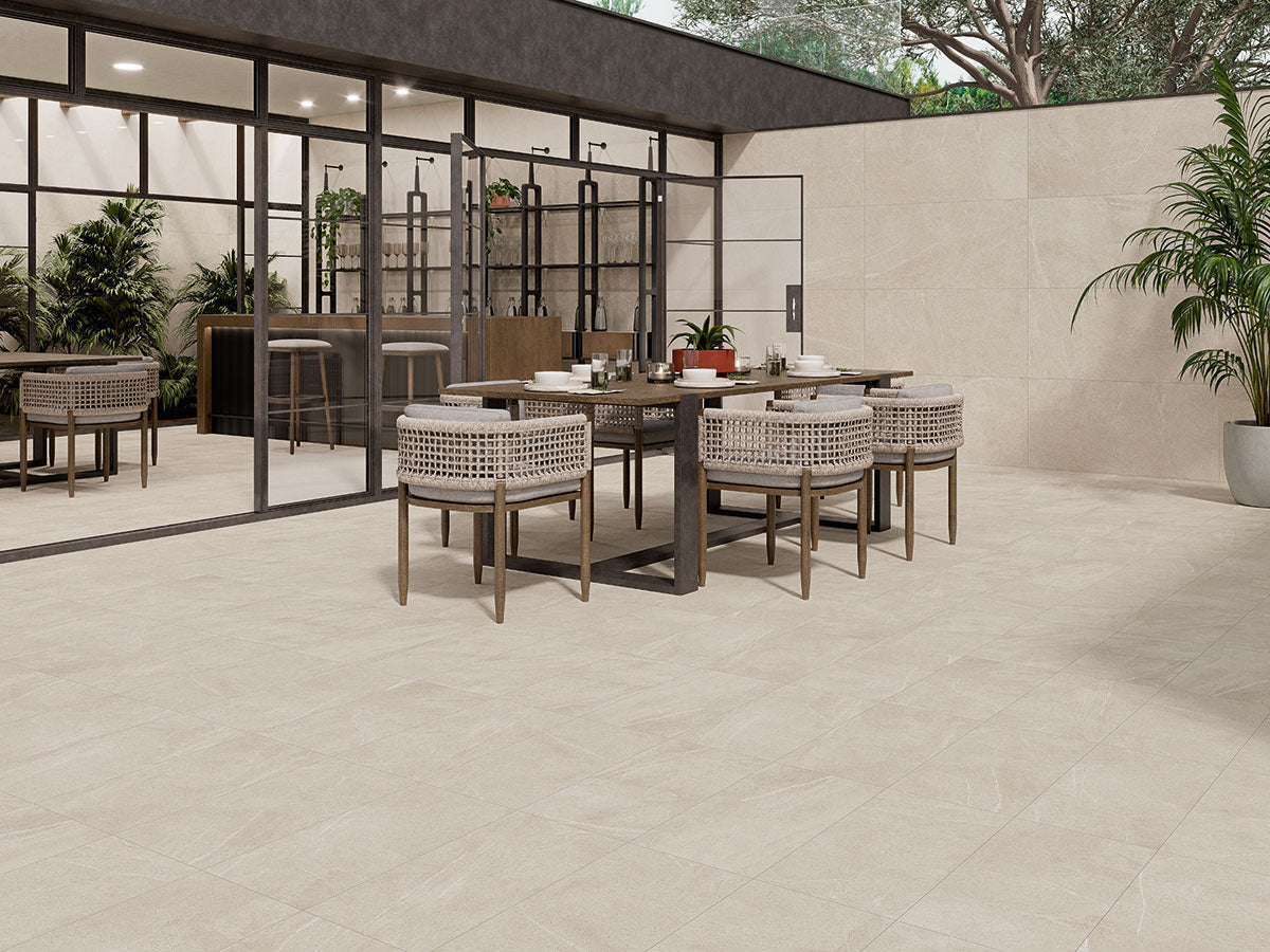 MAVEN IVORY 12X24 MATTE Floor or Wall Tile - Shop at Home Craft Studio - 4