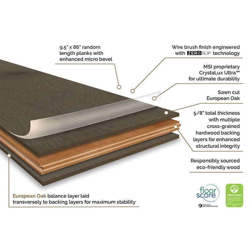 MCCARRAN MILLEDGE 9x86 Engineered Wood - Shop at Home Craft Studio - 4