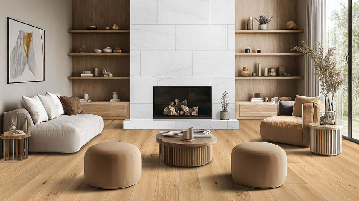 MCCARRAN MONTEVIDEO OAK 9X86 Engineered Hardwood - Shop at Home Craft Studio - 5