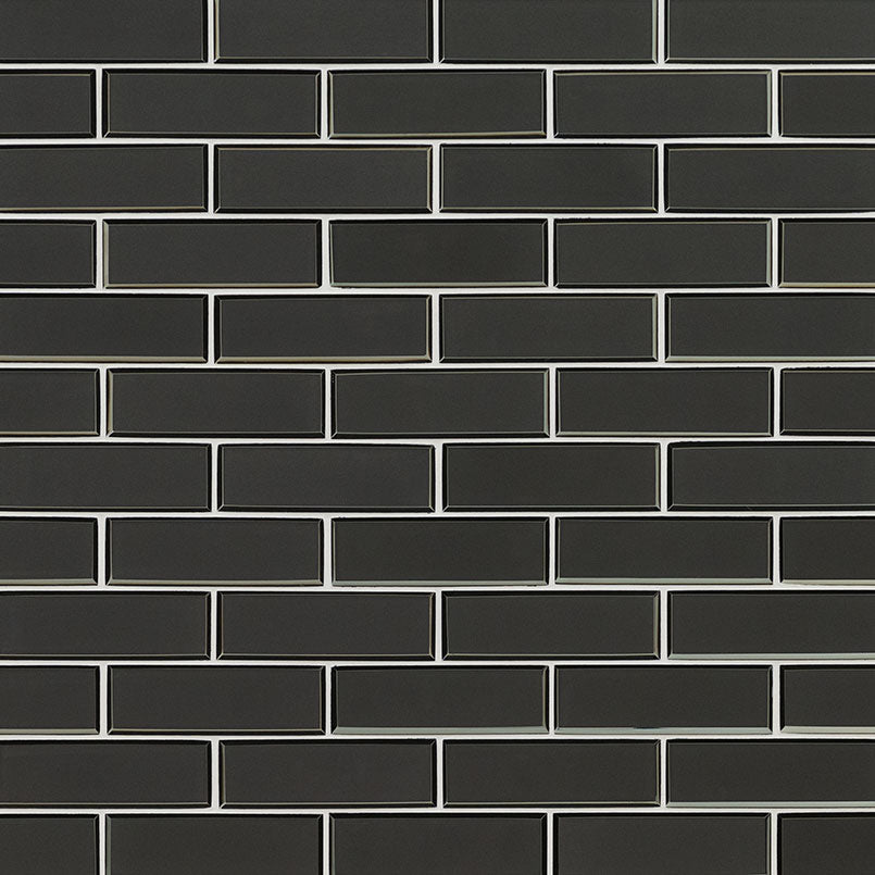 METALLIC GRAY BEVEL SUBWAY Wall Tile - Shop at Home Craft Studio - 3