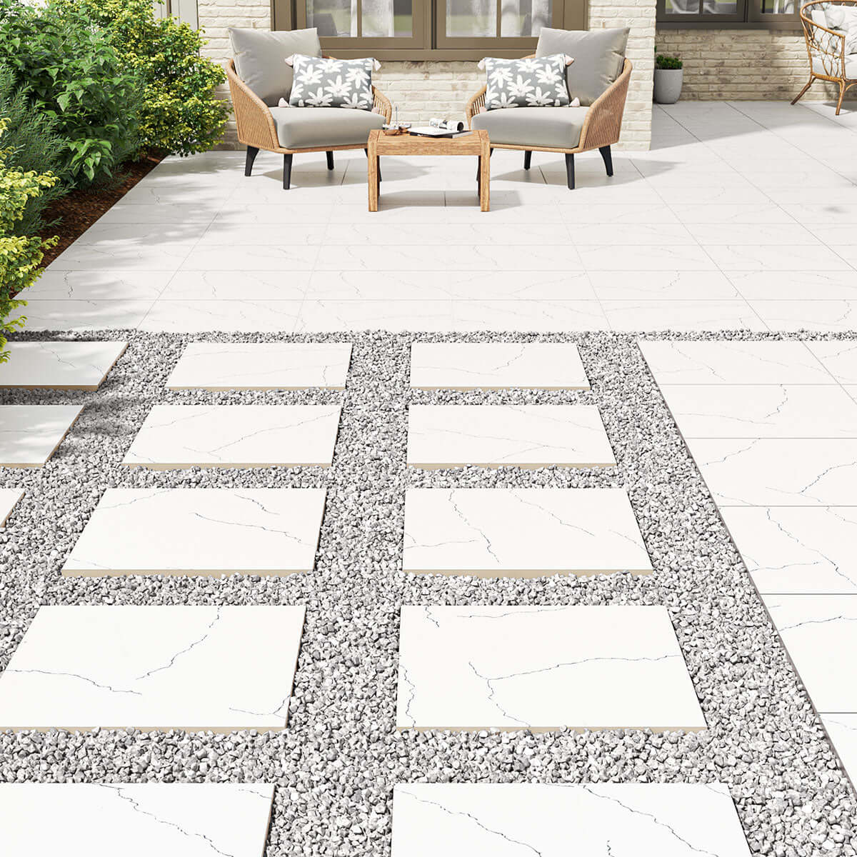 MIRAGGIO GRAY 12X24 POLISHED Floor or Wall Tile - Shop at Home Craft Studio - 4