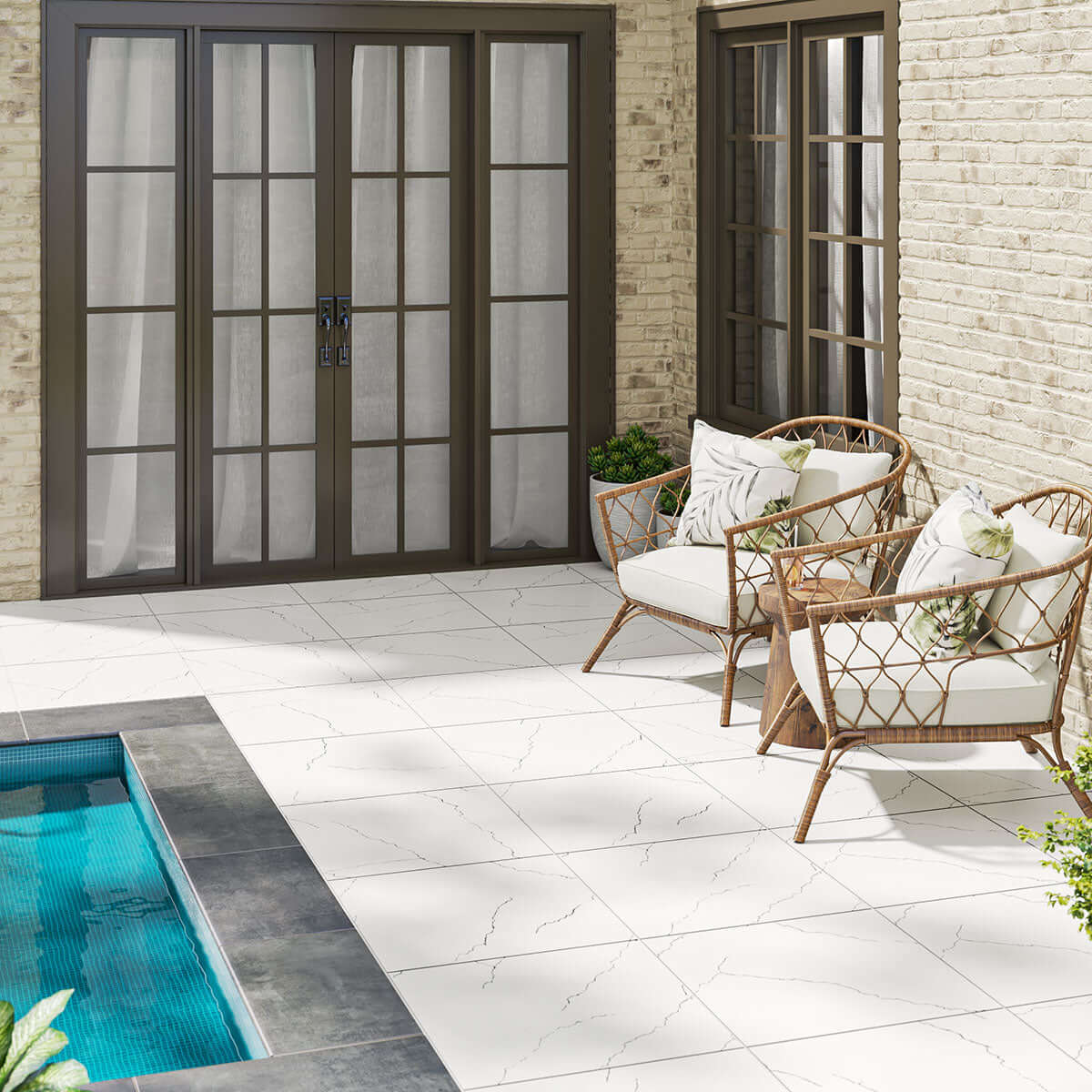 MIRAGGIO GRAY 12X24 POLISHED Floor or Wall Tile - Shop at Home Craft Studio - 9