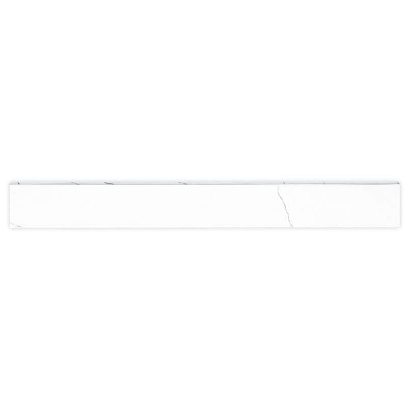 MIRAGGIO GRAY 3X24 POLISHED BULLNOSE Bullnose, Finishing Pieces - Shop at Home Craft Studio - 1
