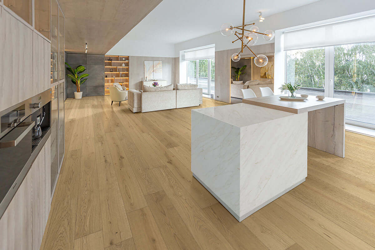 McCarran Adriel Oak Engineered Hardwood Flooring - Shop at Home Craft Studio - 5