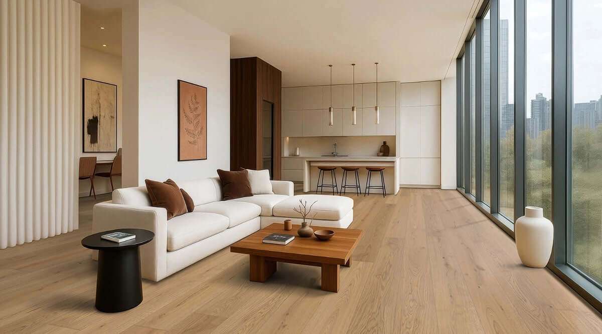 McCarran Adriel Oak Engineered Hardwood Flooring - Shop at Home Craft Studio - 10