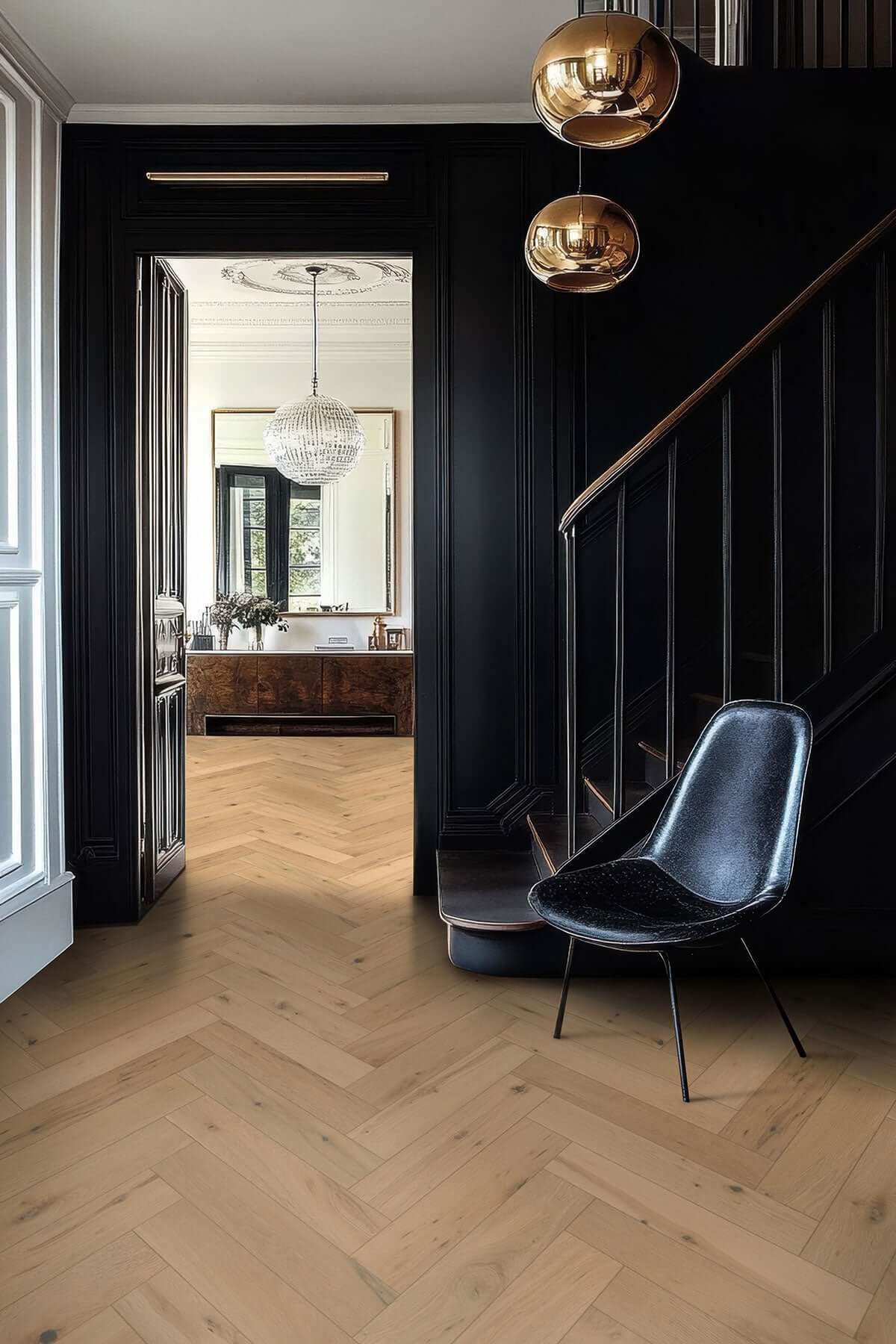McCarran Herringbone Bramlett Flooring - Shop at Home Craft Studio - 6