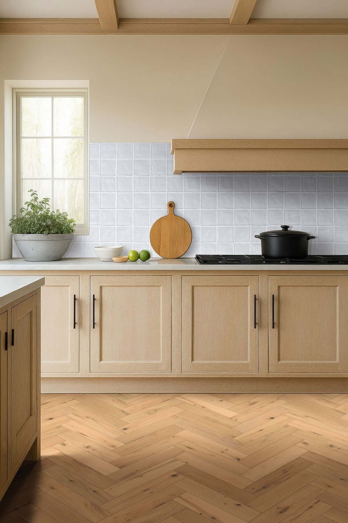 McCarran Herringbone Bramlett Flooring - Shop at Home Craft Studio - 7