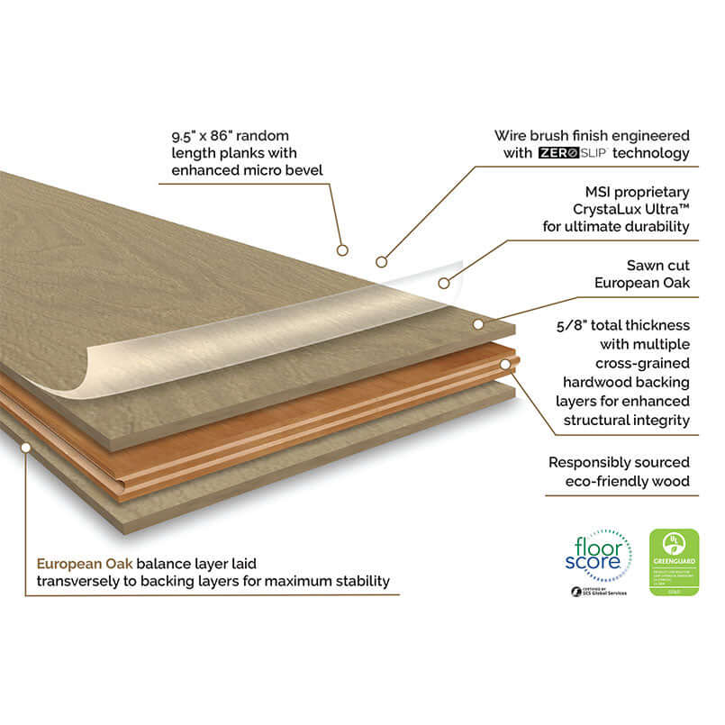 McCarran Whitlock Engineered Wood Flooring - Shop at Home Craft Studio - 4