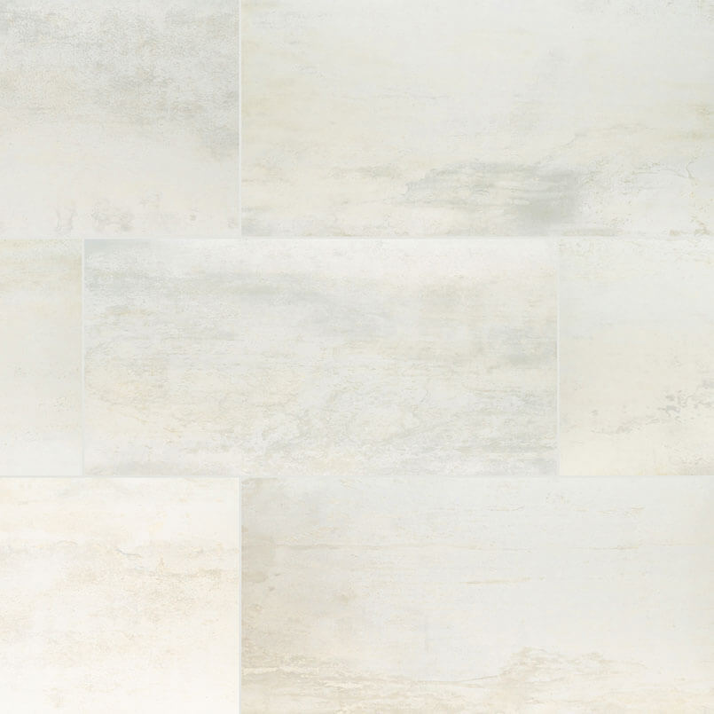 OXIDE BLANC 24X48 MATTE Floor or Wall Tile - Shop at Home Craft Studio - 1