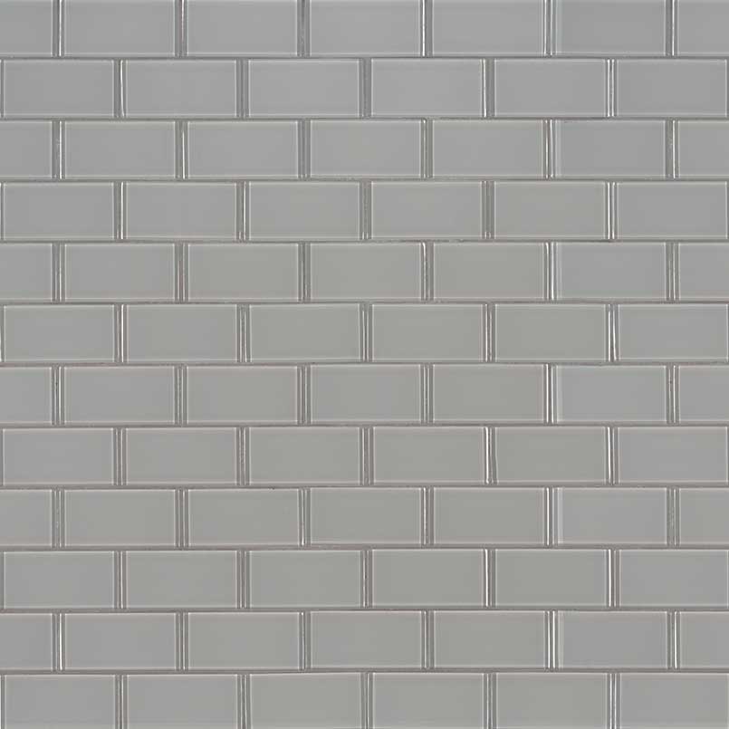 OYSTER GRAY SUBWAY 2X4 Wall Tile, Mosaic - Shop at Home Craft Studio - 2