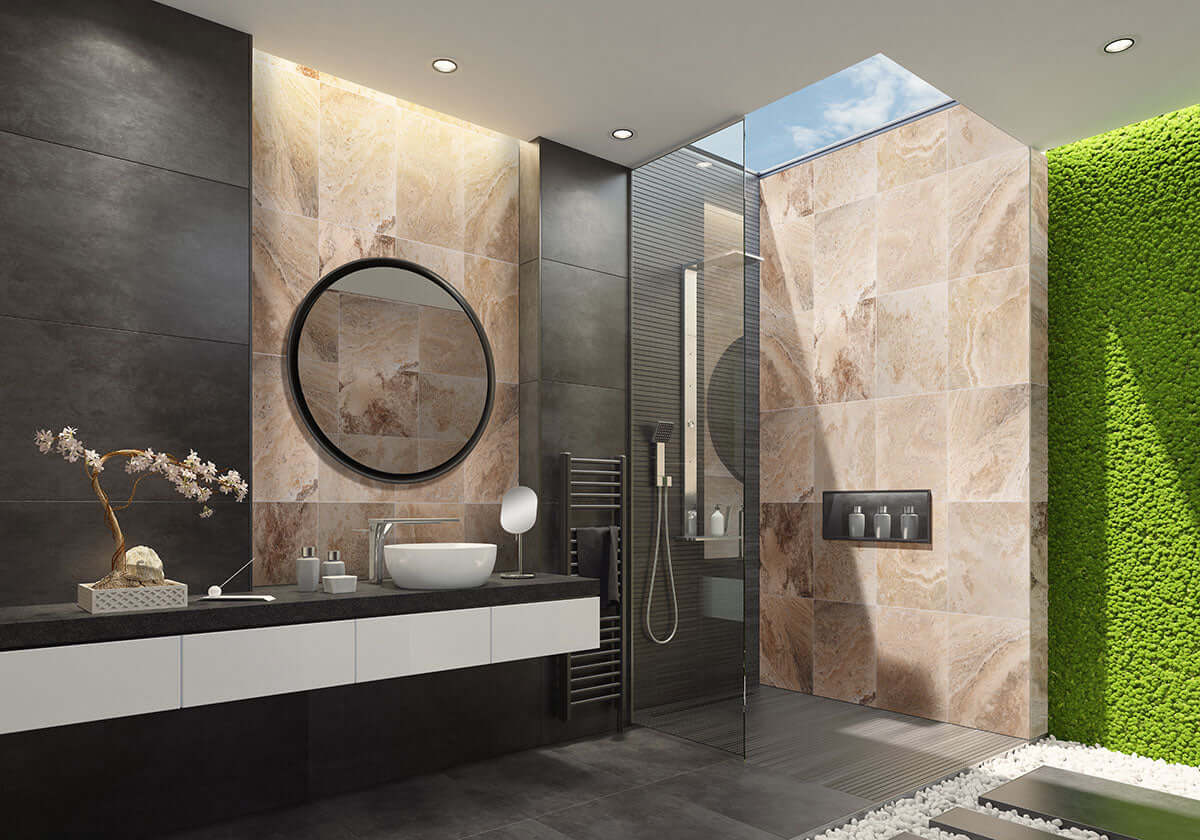 PHILADELPHIA VERSAILLES PATTERN Travertine Tile - Shop at Home Craft Studio - 2