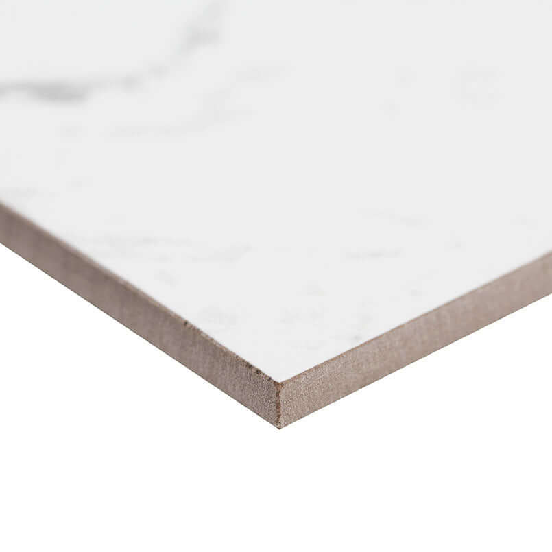 PIETRA CARRARA 12X24 POLISHED Floor or Wall Tile - Shop at Home Craft Studio - 3