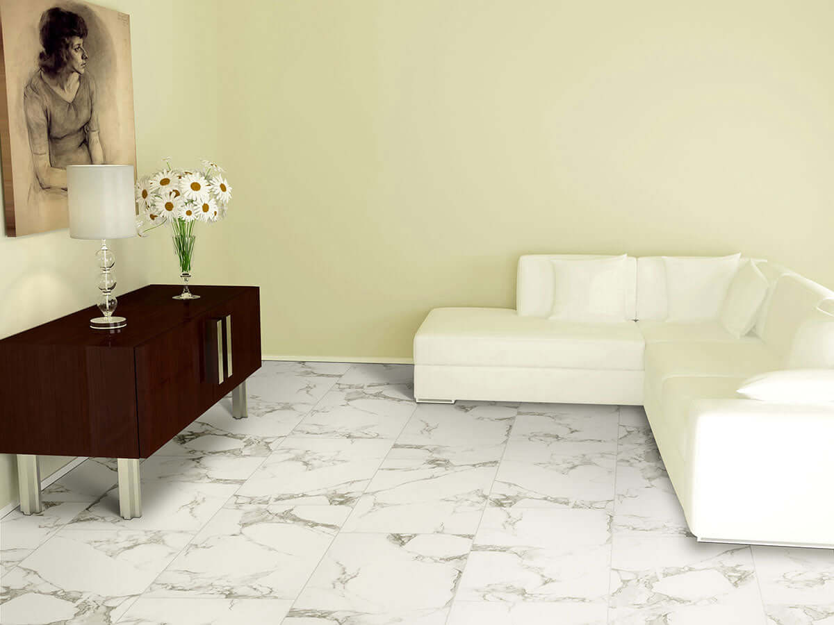 PIETRA STATUARIO 12X24 POLISHED Floor or Wall Tile - Shop at Home Craft Studio - 8