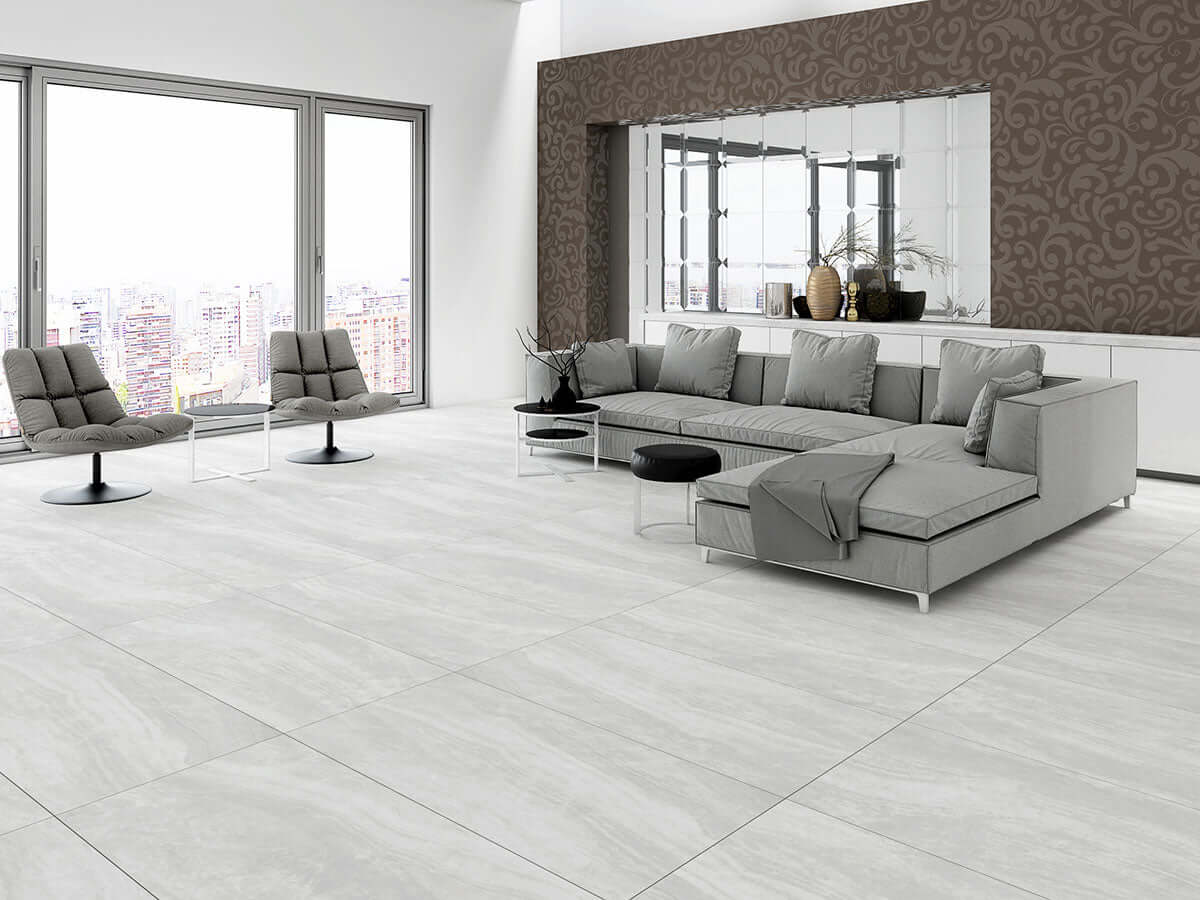PRAIA GREY 12X24 POLISHED Floor or Wall Tile - Shop at Home Craft Studio - 3