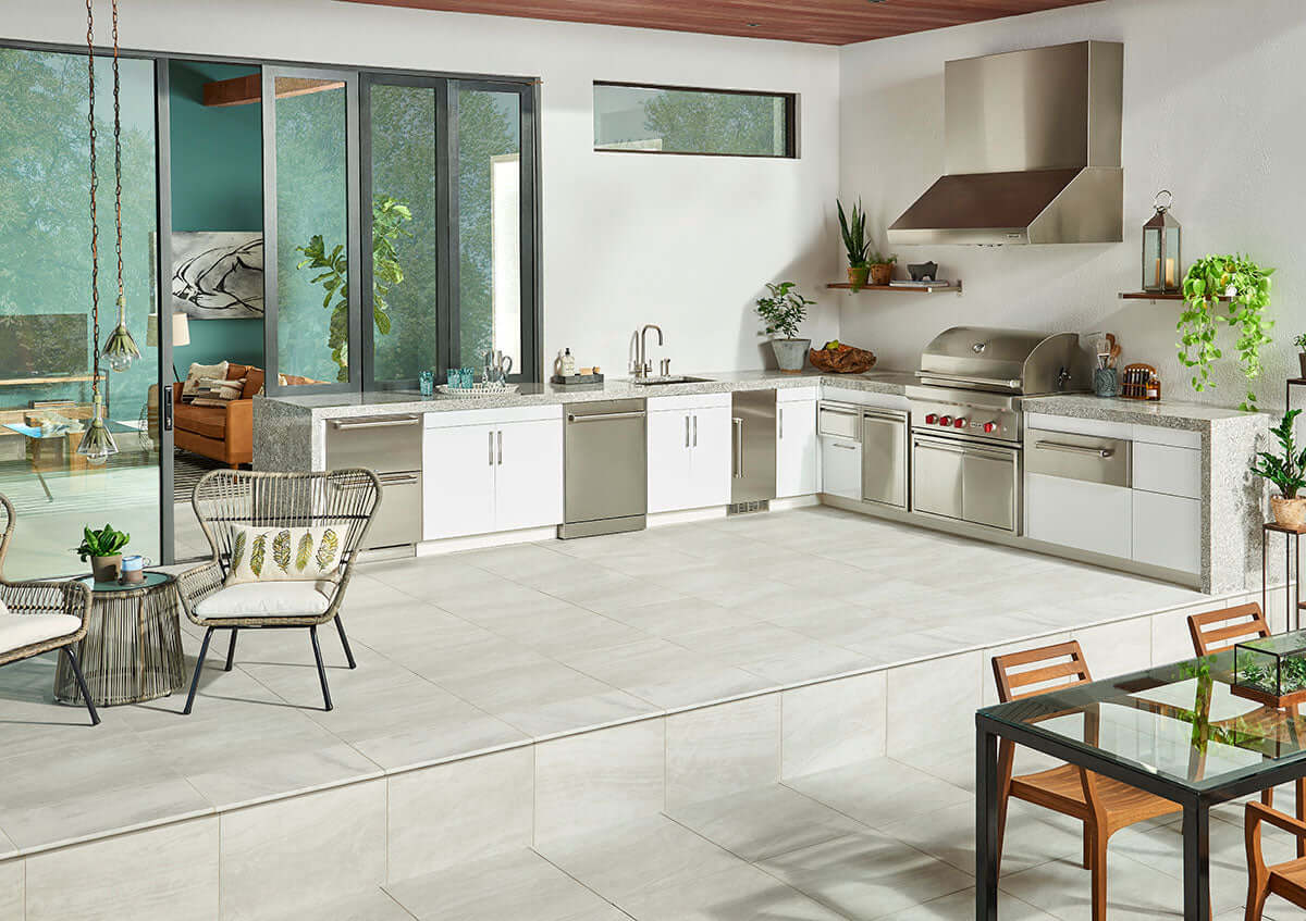 PRAIA GREY 12X24 POLISHED Floor or Wall Tile - Shop at Home Craft Studio - 4