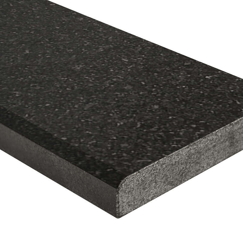 PREMIUM BLACK HONED 4X36X.75 DBL BEVEL Trims & Pencils, Finishing Pieces - Shop at Home Craft Studio - 1
