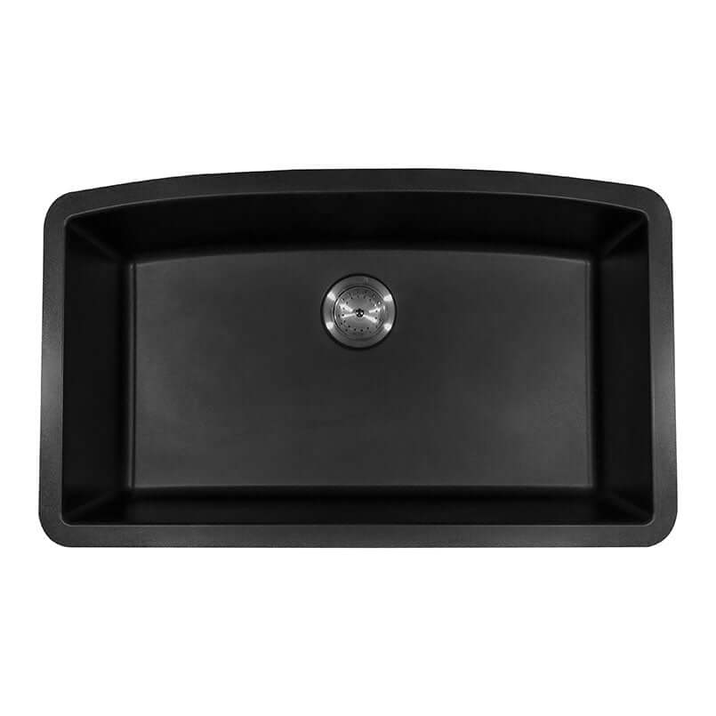 QUARTZ BLACK SINGLE BOWL 3219 Kitchen Sinks - Shop at Home Craft Studio - 6