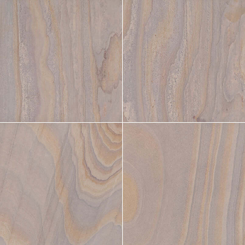 RAINBOW TEAK 12X12 Sandstone Tile - Shop at Home Craft Studio - 1