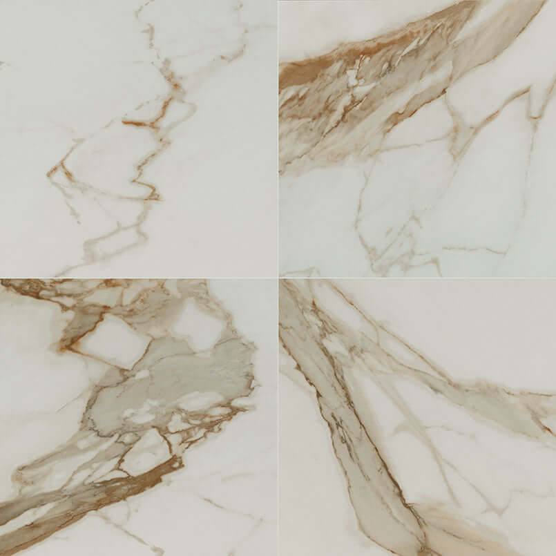 REGALLO CALACATTA MARBELLA 12X24 POLISHED Floor or Wall Tile, Bullnose, Mosaic - Shop at Home Craft Studio - 11