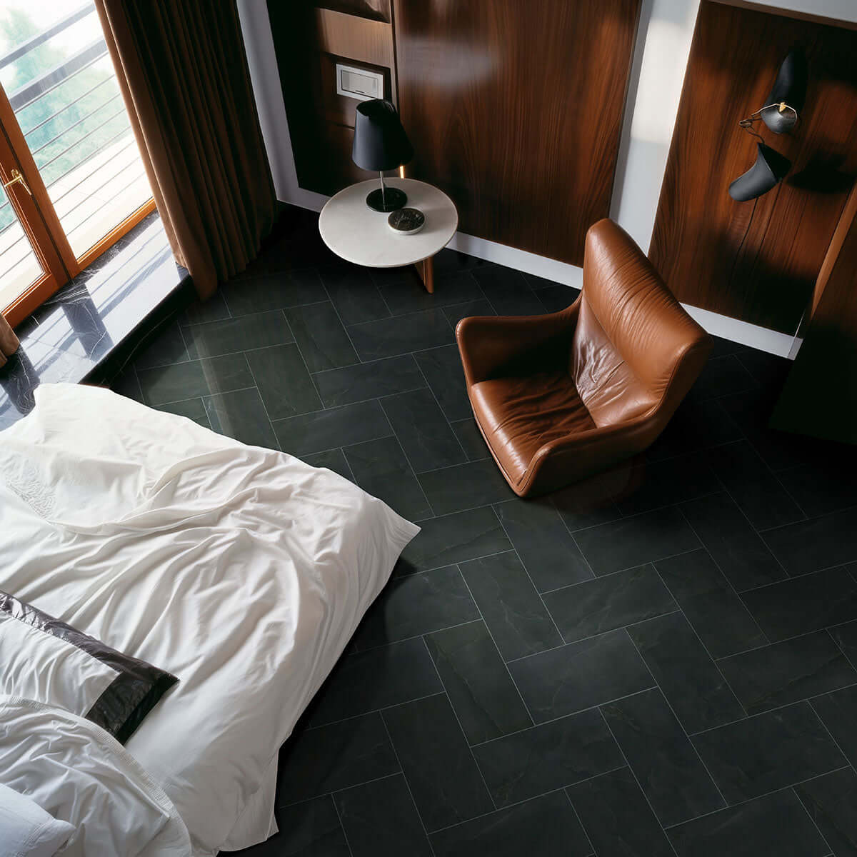 REGALLO MIDNIGHT AGATE 12X24 MATTE Floor or Wall Tile, Wall Tile, Mosaic, Bullnose - Shop at Home Craft Studio - 8