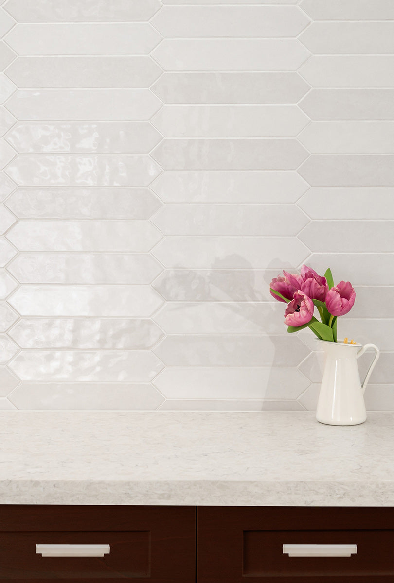 RENZO DOVE PICKETT 2.5X13 GLOSSY Wall Tile - Shop at Home Craft Studio - 8