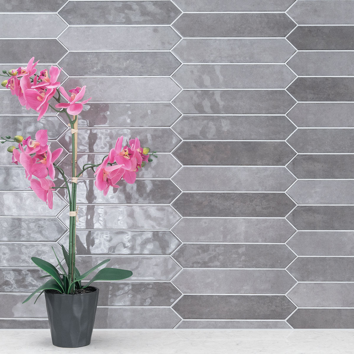 RENZO STORM PICKETT 2.5X13 GLOSSY Ceramic Picket Tile - Shop at Home Craft Studio - 7