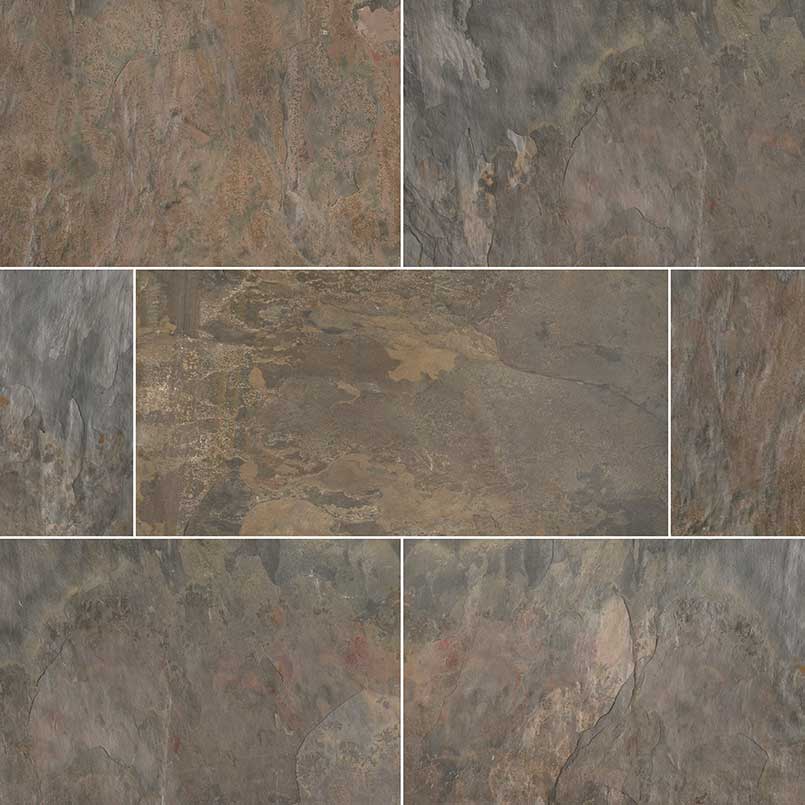 RUSTIC GOLD 12X12 GAUGED Slate Tile - Shop at Home Craft Studio - 12