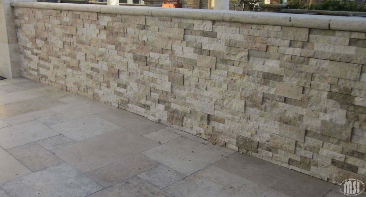 Roman Beige Ledger Corner Stacked Stone Panels - Shop at Home Craft Studio - 6