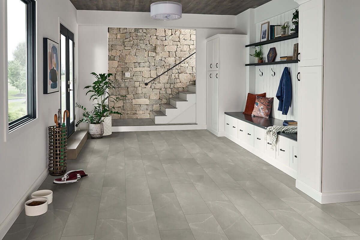 SANDE GREY 12X24 POLISHED Floor or Wall Tile - Shop at Home Craft Studio - 8
