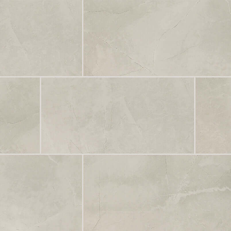SANDE IVORY 12X24 POLISHED Floor or Wall Tile - Shop at Home Craft Studio - 1