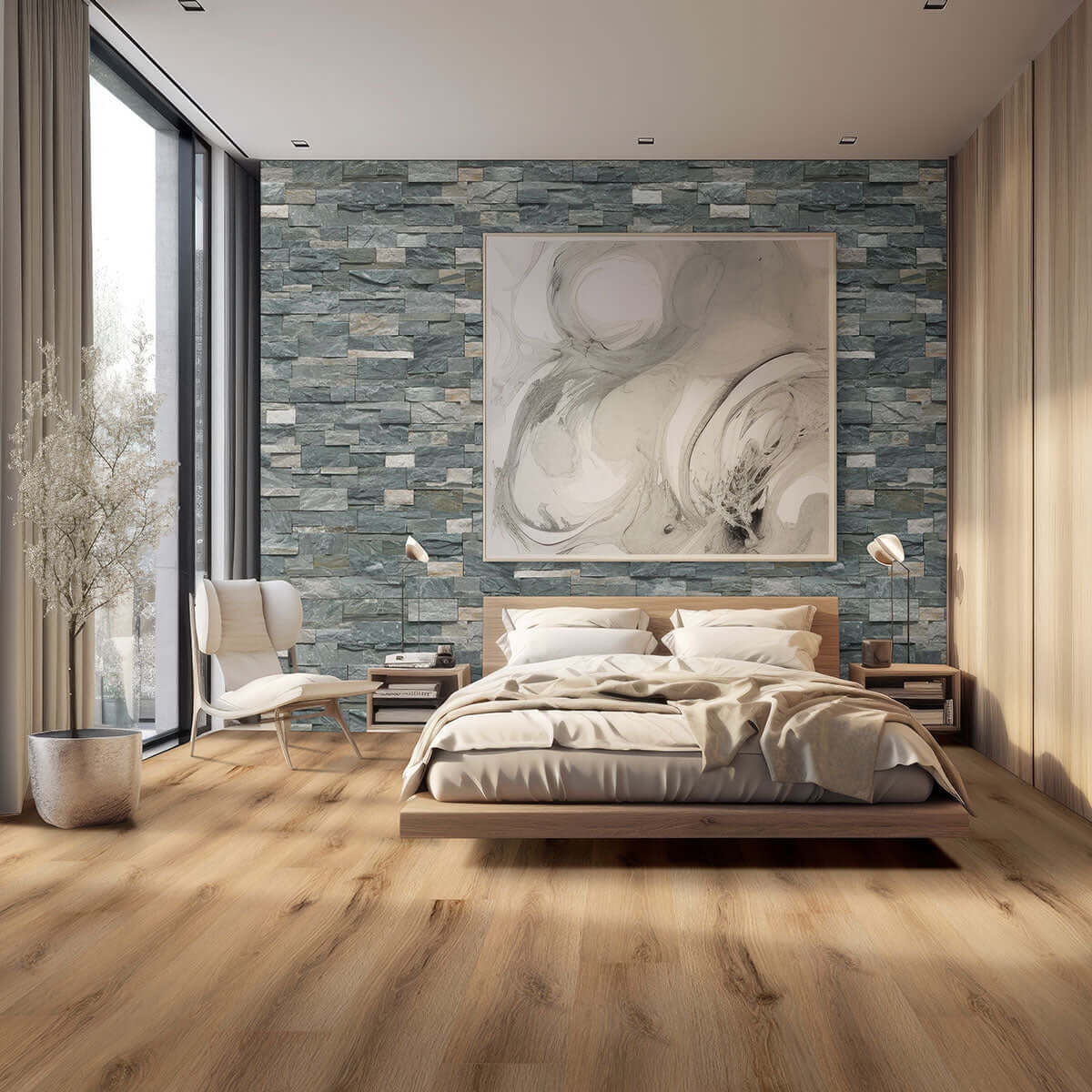 SIERRA BLUE PANEL 9X24 Stacked Stone Panels - Shop at Home Craft Studio - 9