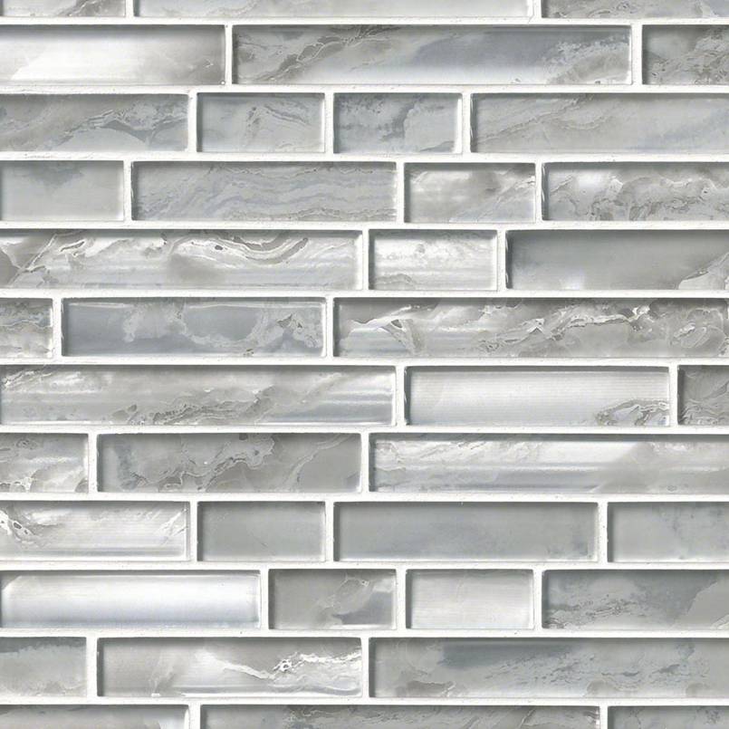 SILVER CANVAS INTERLOCKING Mosaic, Wall Tile, Floor or Wall Tile - Shop at Home Craft Studio - 1