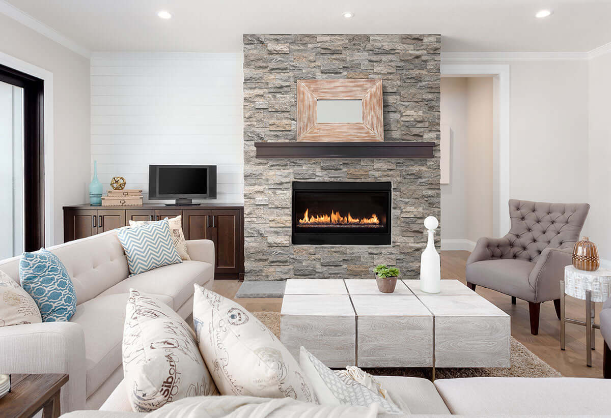 SILVER TRAVERTINE PANEL 9X24 Stacked Stone Panels - Shop at Home Craft Studio - 6