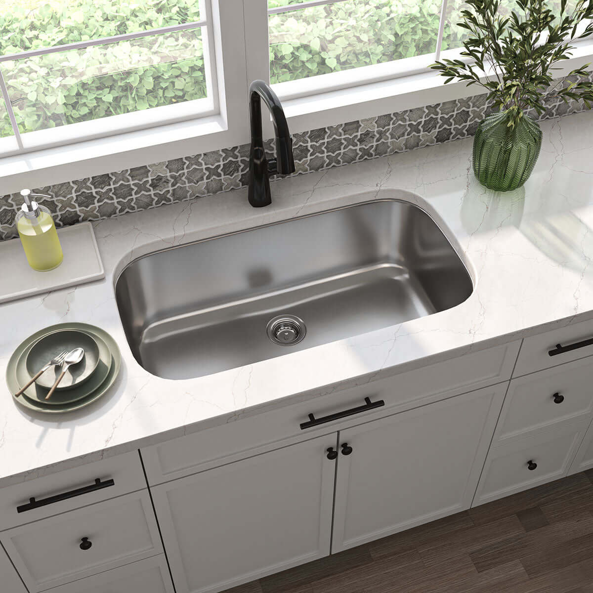 SINGLE BOWL "SCO" 3218 Kitchen Sinks - Shop at Home Craft Studio - 3