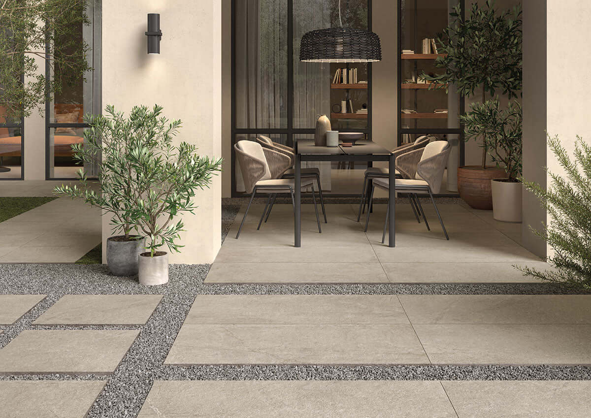 SORENO TAUPE 24X24 MATTE Floor or Wall Tile - Shop at Home Craft Studio - 6