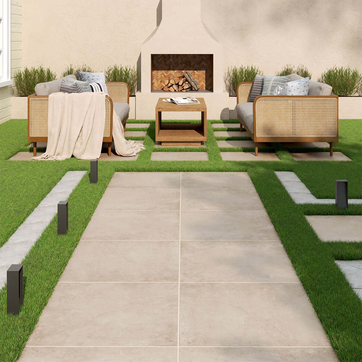 SORENO TAUPE 24X24 MATTE Floor or Wall Tile - Shop at Home Craft Studio - 11