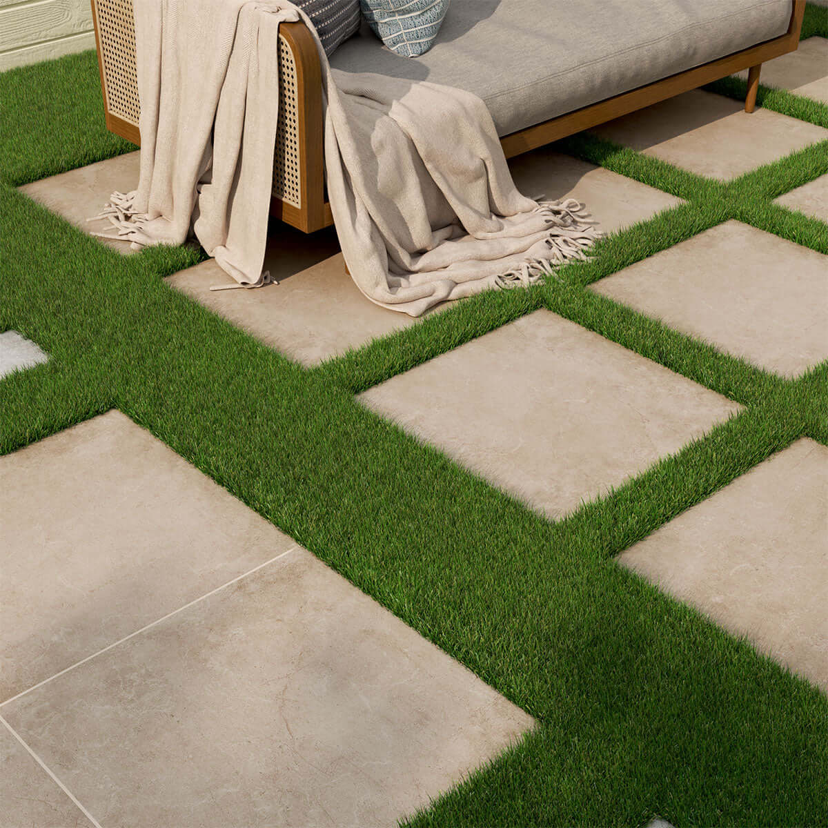SORENO TAUPE 24X24 MATTE Floor or Wall Tile - Shop at Home Craft Studio - 12