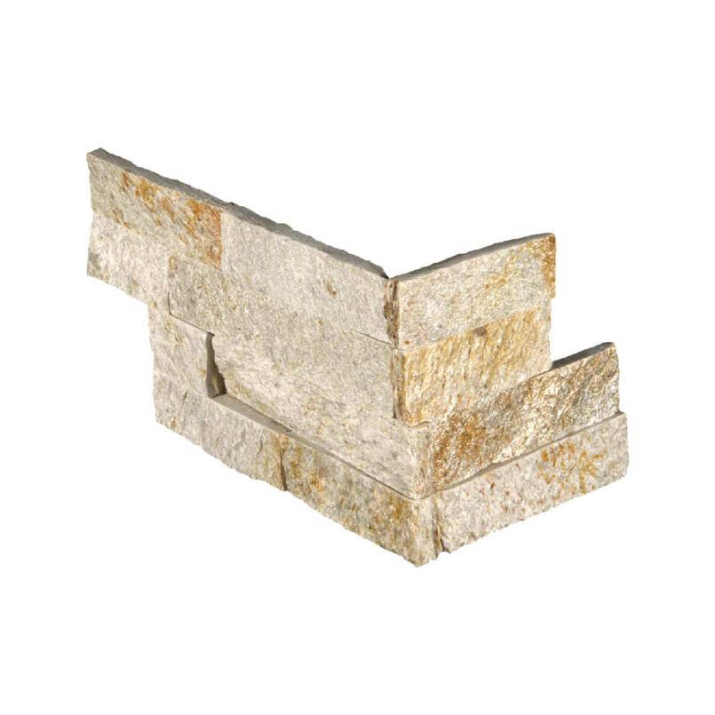 SPARKLING AUTUMN LEDGER CORNER Stacked Stone Panels - Shop at Home Craft Studio - 1