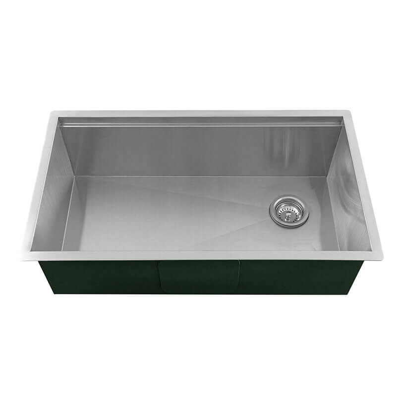 SS 16 GAU HANDCRAFTED WORKSTATION SINGLE BOWL-3319 Kitchen & Vanity Sinks - Shop at Home Craft Studio - 11