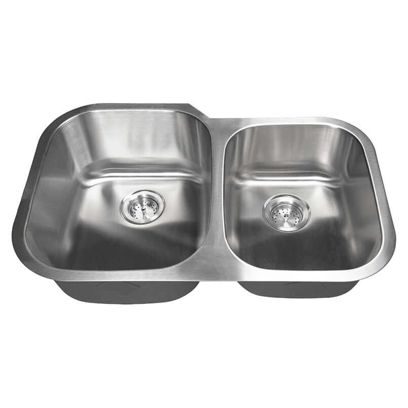 SS 18 GAU DOUBLE BOWL 60/40-3120S Kitchen Sinks - Shop at Home Craft Studio - 6