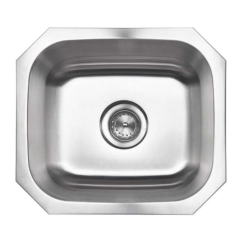 SS 18 GAU SINGLE BOWL-1618 Kitchen Sinks - Shop at Home Craft Studio - 4