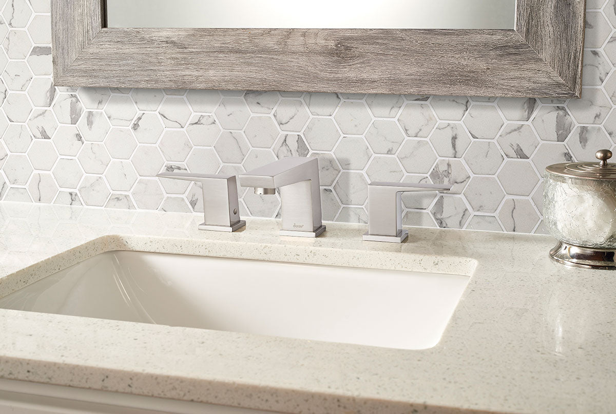 STATUARIO CELANO 2 HEXAGON Mosaic, Floor or Wall Tile - Shop at Home Craft Studio - 3