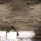 Sedona Grey Ledger Corner Stacked Stone Panels - Shop at Home Craft Studio - 3