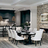 Silver Travertine Corner"L" Stacked Stone Panels - Shop at Home Craft Studio - 4