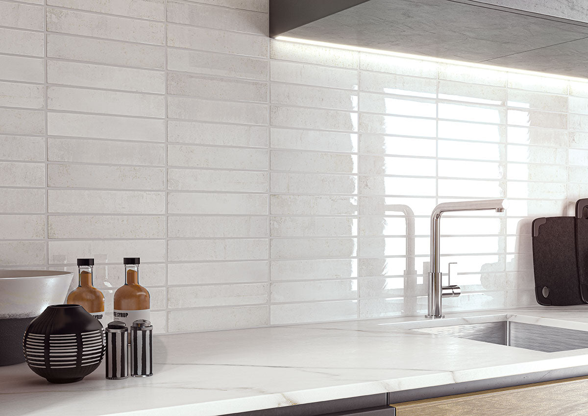 Stella La Perla 2X10 Glossy Wall Tile - Shop at Home Craft Studio - 12