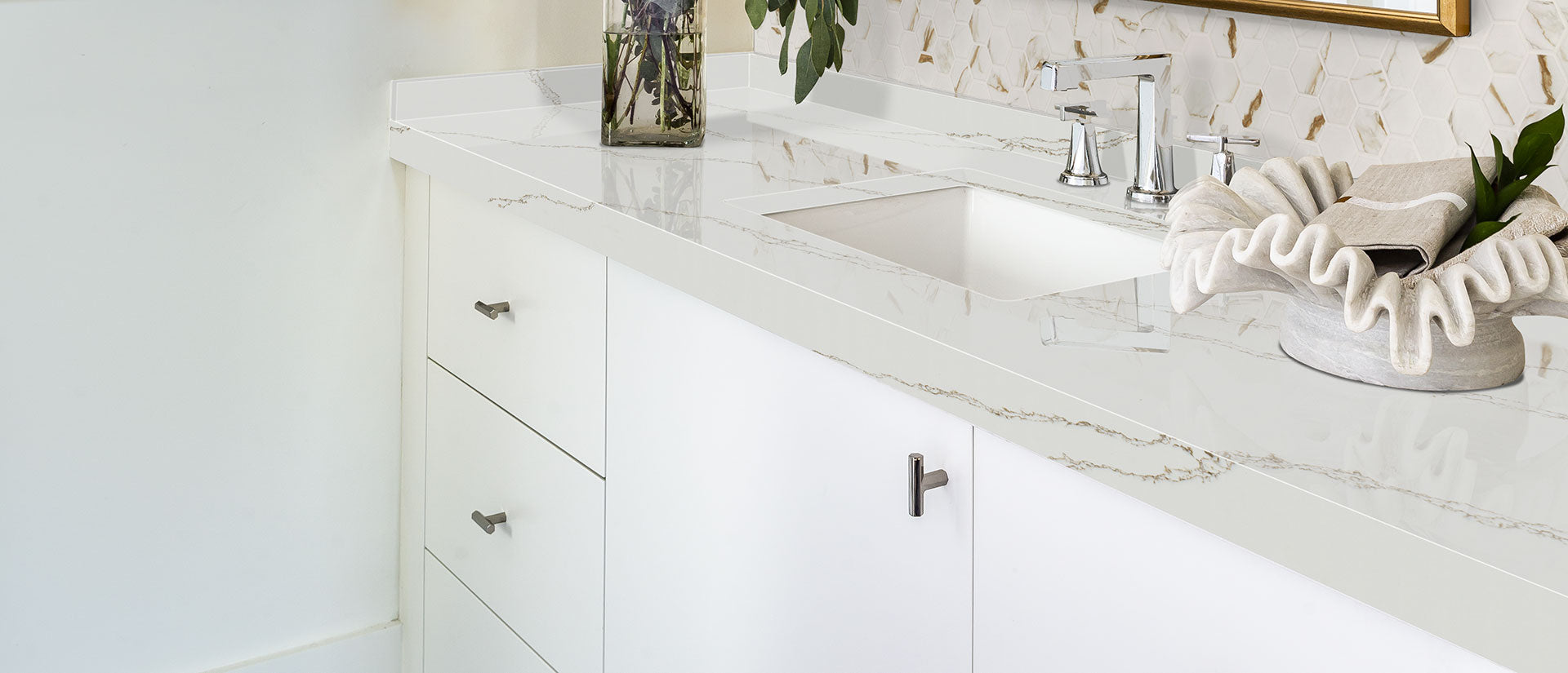 Calacatta Arno Countertops - Shop at Home Craft Studio - 5
